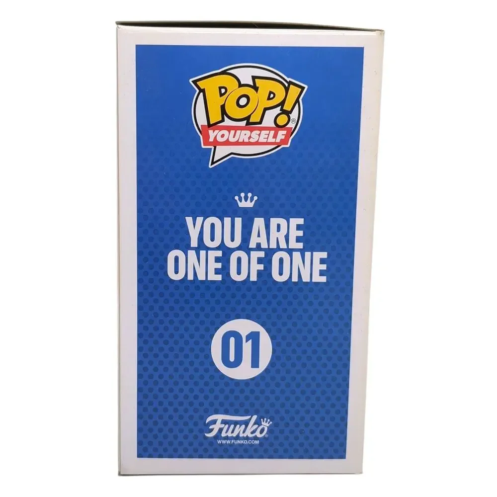 Funko Pop! Yourself 01 Vinyl Figure, Teri, Caucasian, Brown Hair White Cat